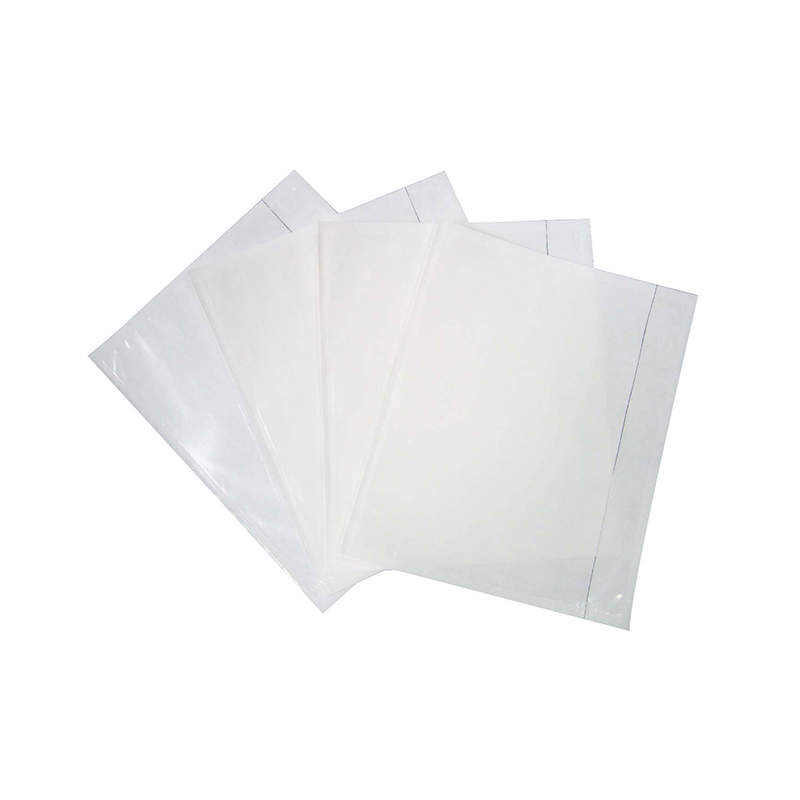Can the use of white blank adhesive bag effectively prevent documents from being damaged by moisture?